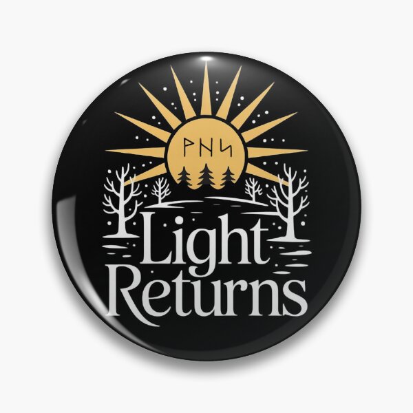 Item preview, Light Returns – Witchcore Sun & Winter Forest | Magical Winter Solstice Design designed and sold by WikaKowalczyk.