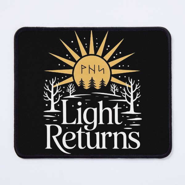 Item preview, Light Returns – Witchcore Sun & Winter Forest | Magical Winter Solstice Design designed and sold by WikaKowalczyk.
