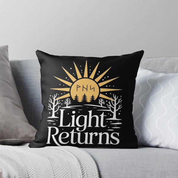 Item preview, Light Returns – Witchcore Sun & Winter Forest | Magical Winter Solstice Design designed and sold by WikaKowalczyk.