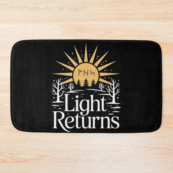 Item preview, Light Returns – Witchcore Sun & Winter Forest | Magical Winter Solstice Design designed and sold by WikaKowalczyk.