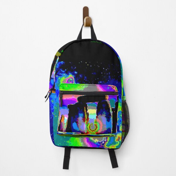 Item preview, stonehenge at night color fun abstract digital art design designed and sold by SmashingDeals.