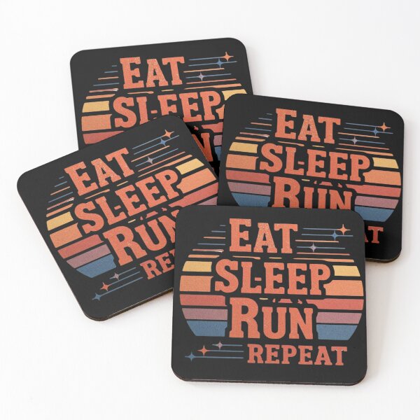 Item preview, Eat Sleep Run Repeat – Motivational Design for Runners and Athletes designed and sold by Khokha80.