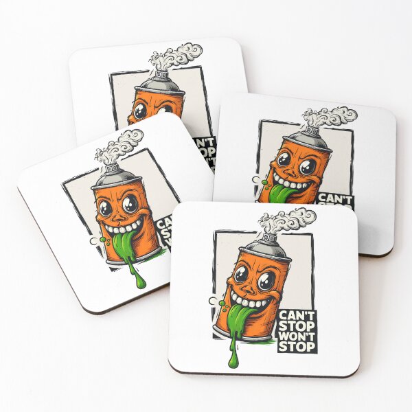 Item preview, Can't Stop Won't Stop Spray Can designed and sold by dreampik.