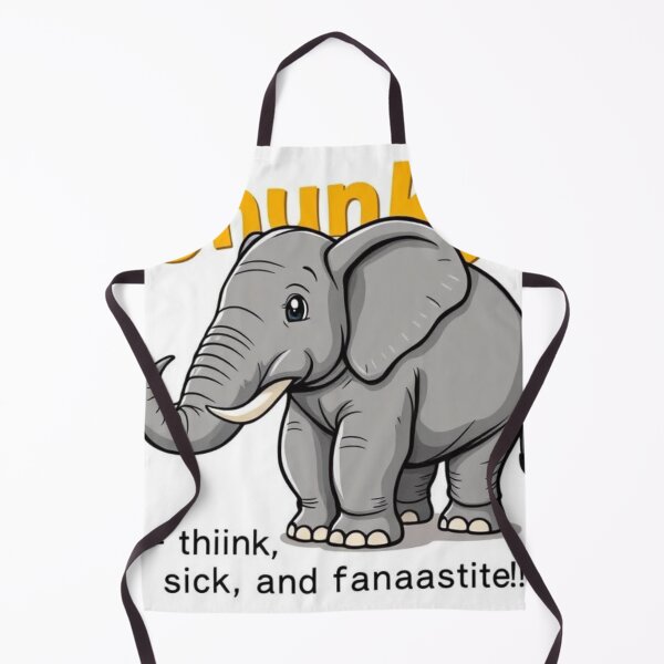 Item preview, Chunky the Elephant – thick, slick, and fantastic designed and sold by SSMC DREAM DESIGN.