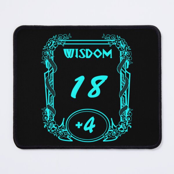 Item preview, Wisdom Stat designed and sold by blazekwitheez.