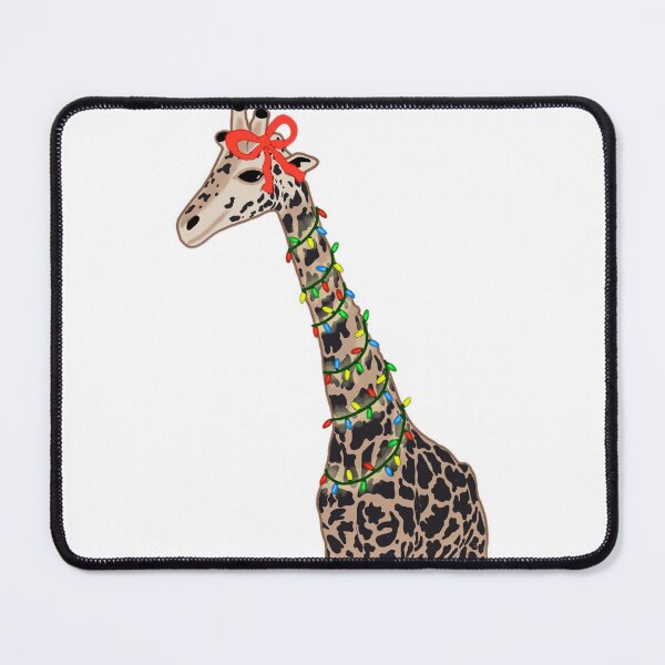 Item preview, Christmas Giraffe With String Lights designed and sold by cherrynat1.