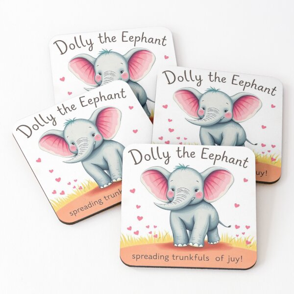 Item preview, Dolly the Elephant – spreading trunkfuls of joy designed and sold by SSMC DREAM DESIGN.