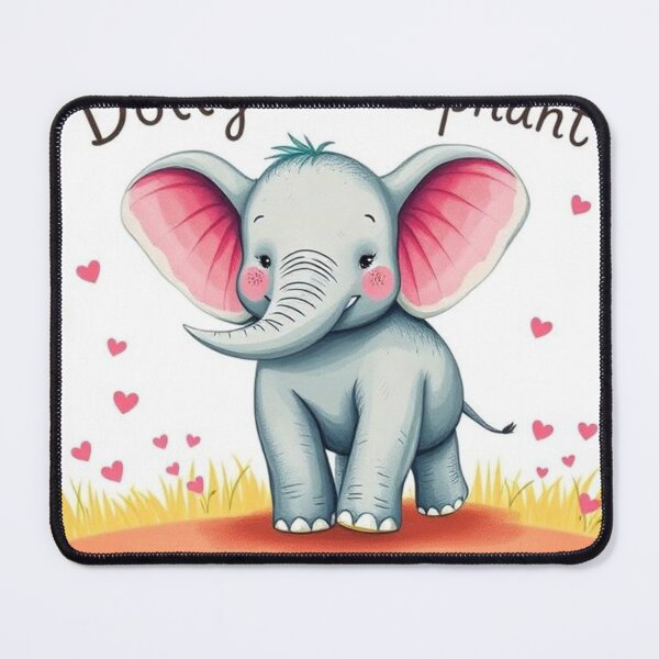 Item preview, Dolly the Elephant – spreading trunkfuls of joy designed and sold by SSMC DREAM DESIGN.