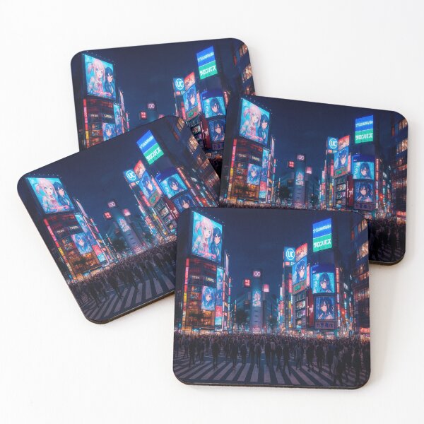 Item preview, Crowded Anime Night designed and sold by VXON.