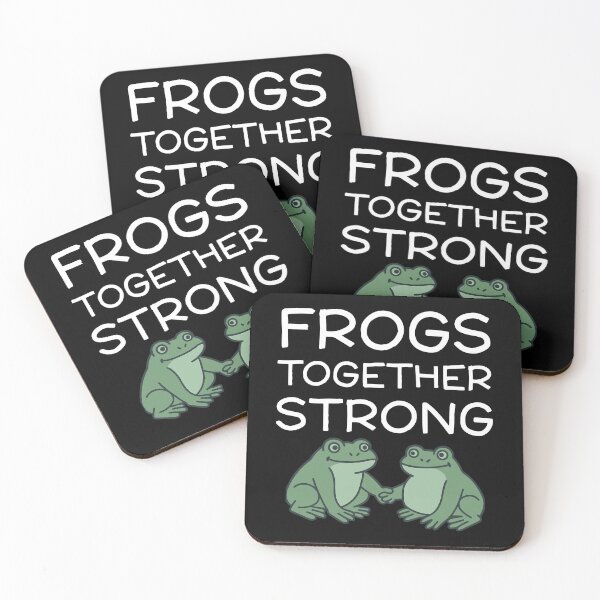 Item preview, Frogs Together Strong - Portland Frog - Portland Frogs Sign designed and sold by kolshi-shop.