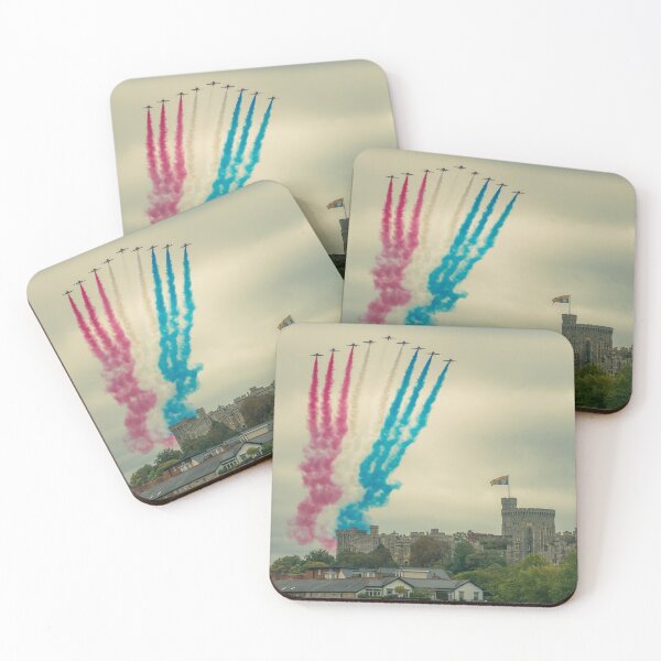 Item preview, Red Arrows Fly Pass Over Windsor Castle - 17 September 2025 designed and sold by henrytangphotos.