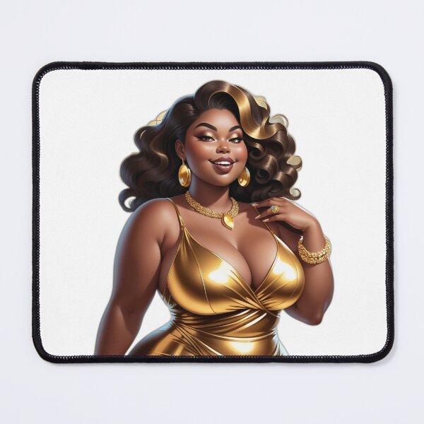 Item preview, Luxe Plus Size Goddess – Shining with Confidence designed and sold by Lulunza.