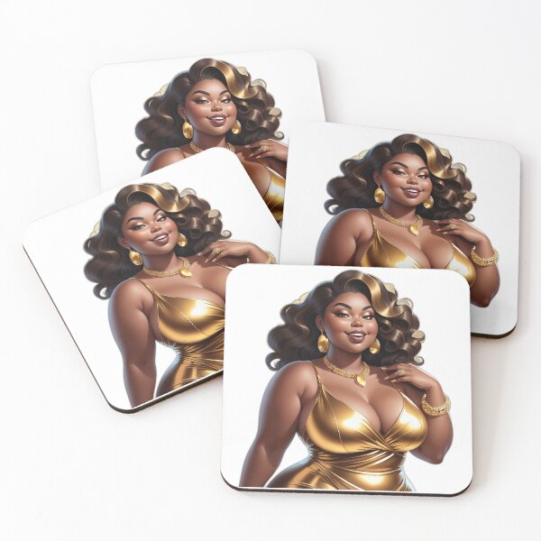 Item preview, Luxe Plus Size Goddess – Shining with Confidence designed and sold by Lulunza.