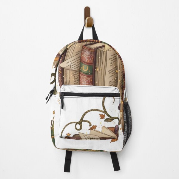 Item preview, Halloween T-shirt with pumpkin and autumn book designed and sold by Life&Art.