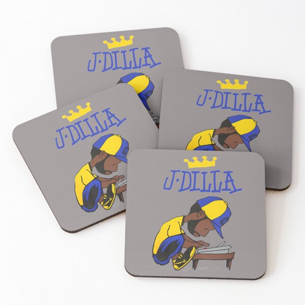 Item preview, J.-DILLA---THE-KING-OF-BEATS-T-SHIRT designed and sold by britneyhuban.