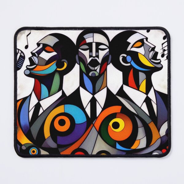 Item preview, Harmony in Song – Abstract Vocal Trio designed and sold by daweave77.