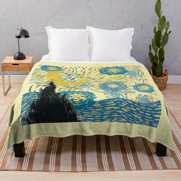 Item preview, Starry Night Impressionist Art designed and sold by IREMORHAN.
