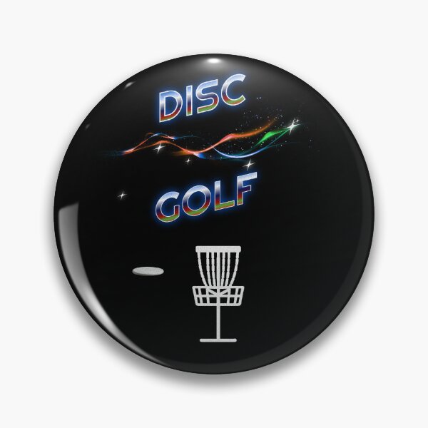 Item preview, Chrome disc golf text. designed and sold by TBWCREATIONS.