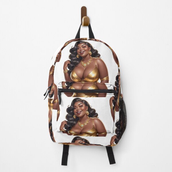 Item preview, Melanin Gold Queen – Curvy Glamour and Grace designed and sold by Lulunza.