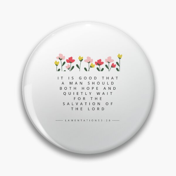 Item preview,  Lamentations 3:26 (Transparent) designed and sold by Undonemadenew.