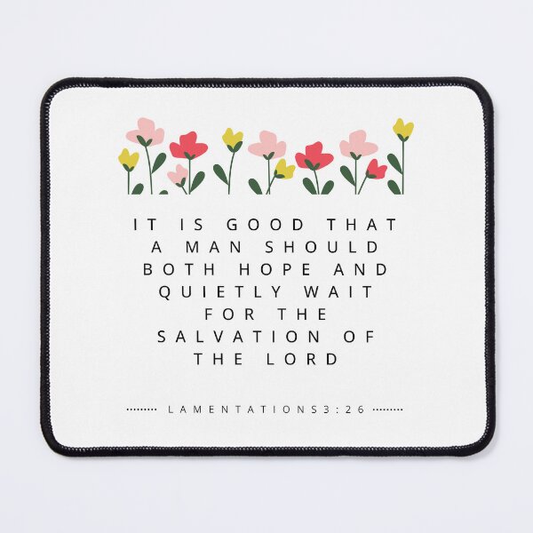 Item preview,  Lamentations 3:26 (Transparent) designed and sold by Undonemadenew.