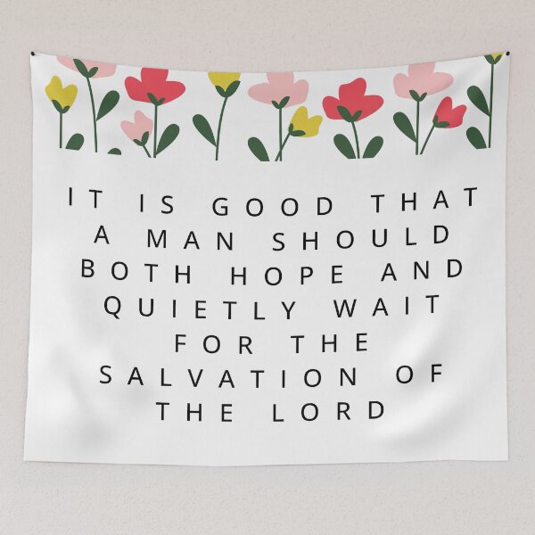 Item preview,  Lamentations 3:26 (Transparent) designed and sold by Undonemadenew.