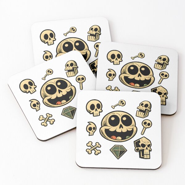 Item preview, Happy Skull Treasure Set designed and sold by dreampik.