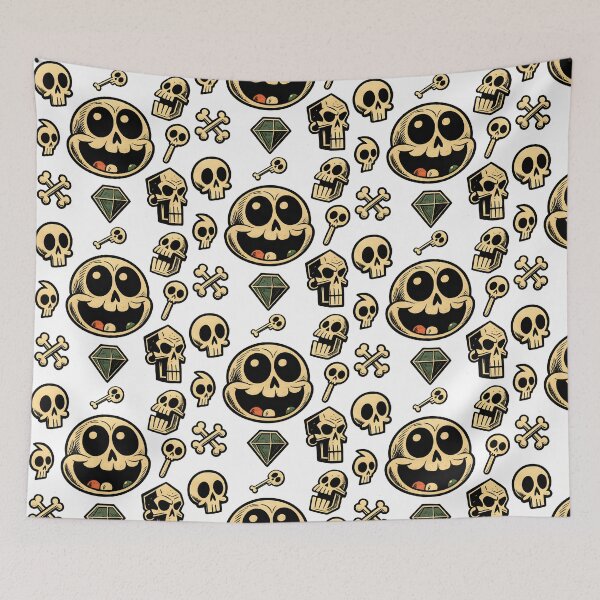 Item preview, Happy Skull Treasure Set designed and sold by dreampik.