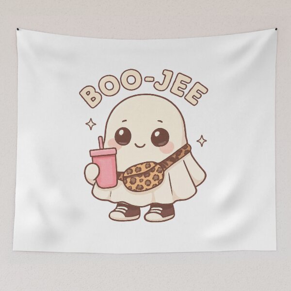 Item preview, Boo-Jee Chibi Halloween Ghost designed and sold by unclestich.