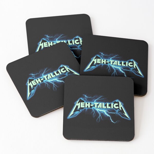 Item preview, Meh-tallica – Funny Metal Parody Design designed and sold by Buzzworthy Threads.