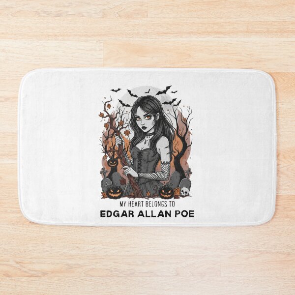 Item preview, My Heat Belongs to Edgar Allan Poe Halloween Literary Goth Girl designed and sold by Kathy Gerstorff.