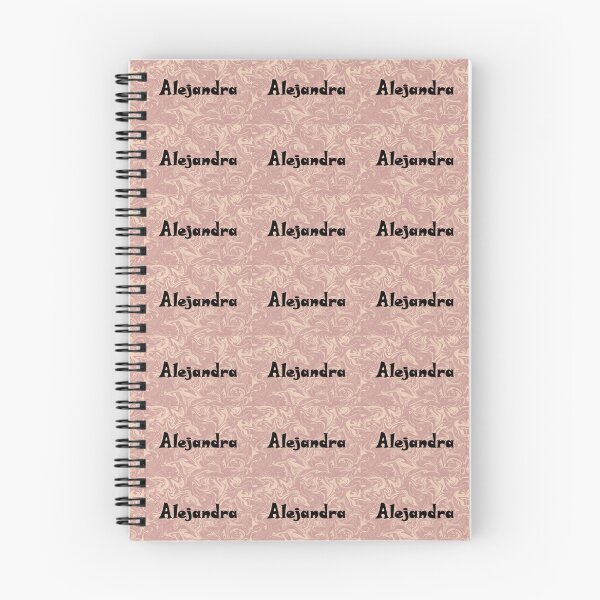 Item preview, Alejandra Name Design - Cute Font, Minimalist, with Black Lettering :) designed and sold by Myriel-Myriel.
