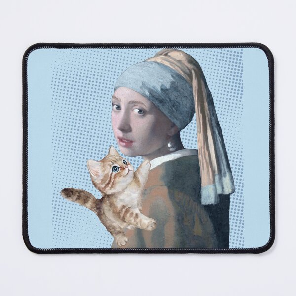 Item preview, Girl with a Purrl Earring designed and sold by IREMORHAN.