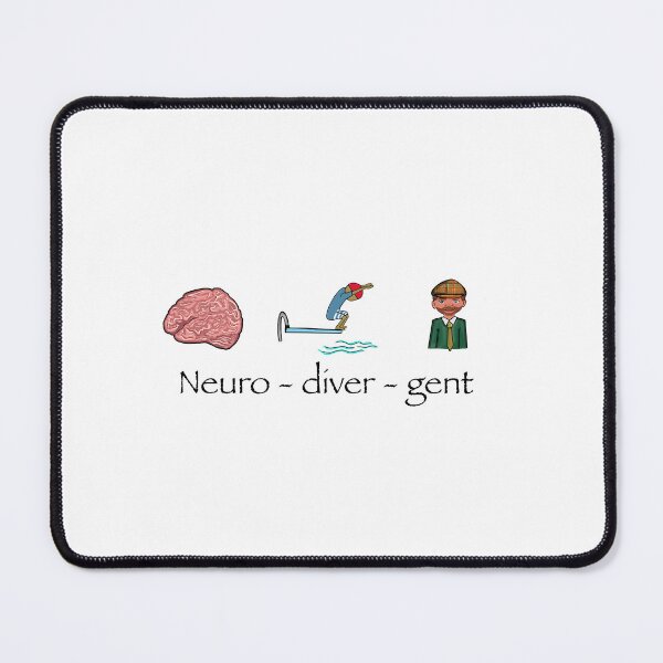 Item preview, Neuro-diver-gent designed and sold by BreckonArts.