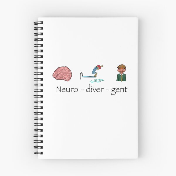 Item preview, Neuro-diver-gent designed and sold by BreckonArts.