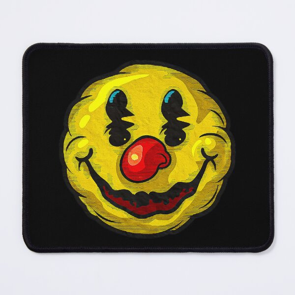 Item preview, Creepy Clown Smiley Face Retro Horror Art designed and sold by Amanda's Factory.