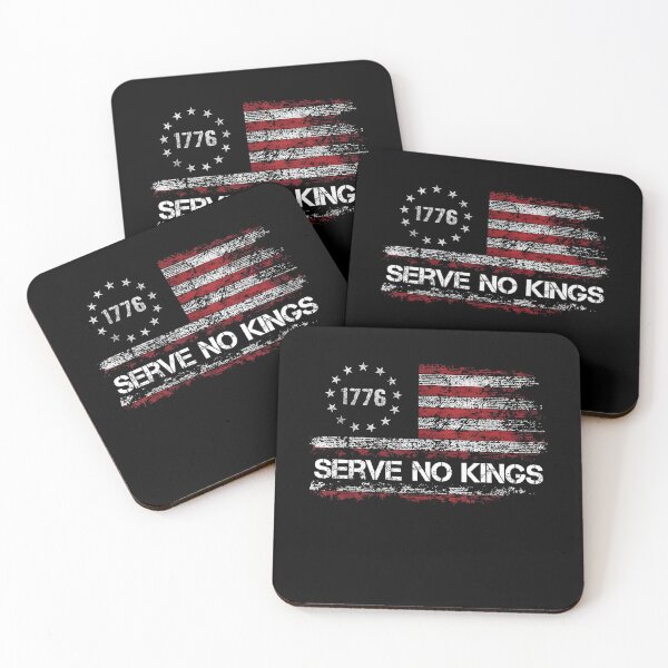Item preview, Serve No Kings 1776 — Freedom and Independence Design designed and sold by margamPagenberg.