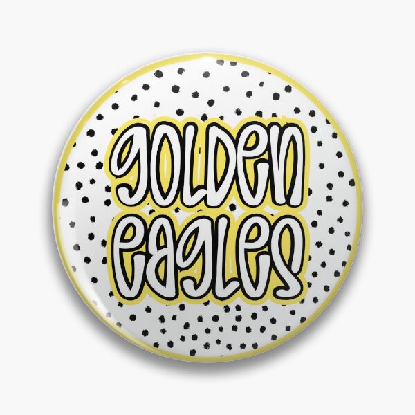 Artikelvorschau, goldene Adler entworfen und verkauft von Happy Daisy Designs.