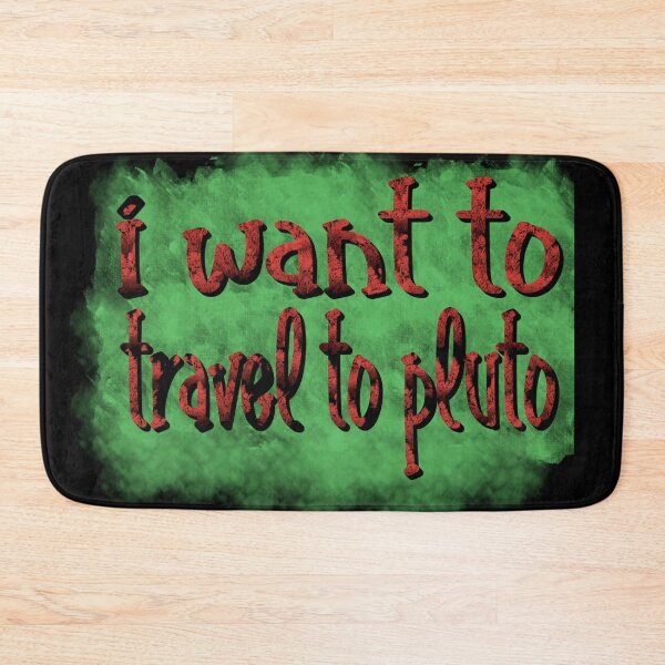 Item preview, I Want to Travel to Pluto – Funny Space Adventure Design – Astronomy & Sci-Fi Gift designed and sold by sednalafandy79.