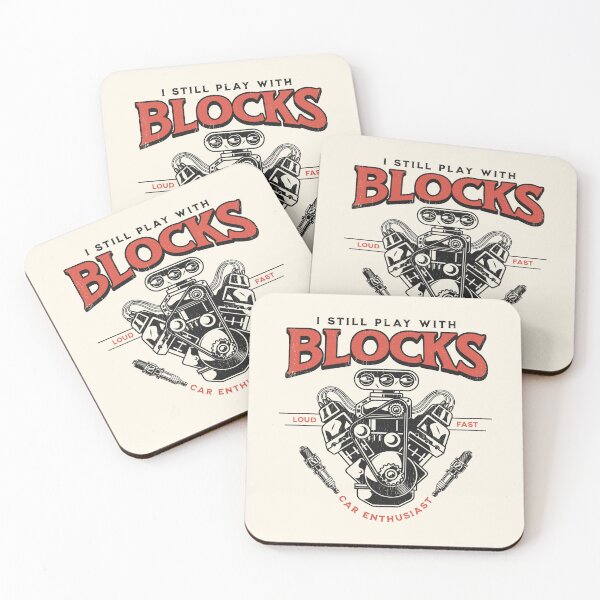 Item preview, I Still Play With Blocks – Funny Engine Mechanic Design designed and sold by Buzzworthy Threads.