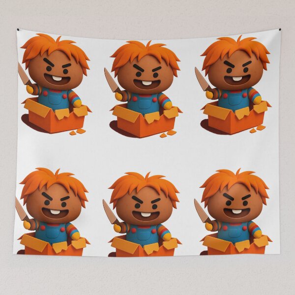 Item preview, BT21 Halloween Bts Shooky— Cute BT21 Horror Parody Sticker designed and sold by Crazy-universe.