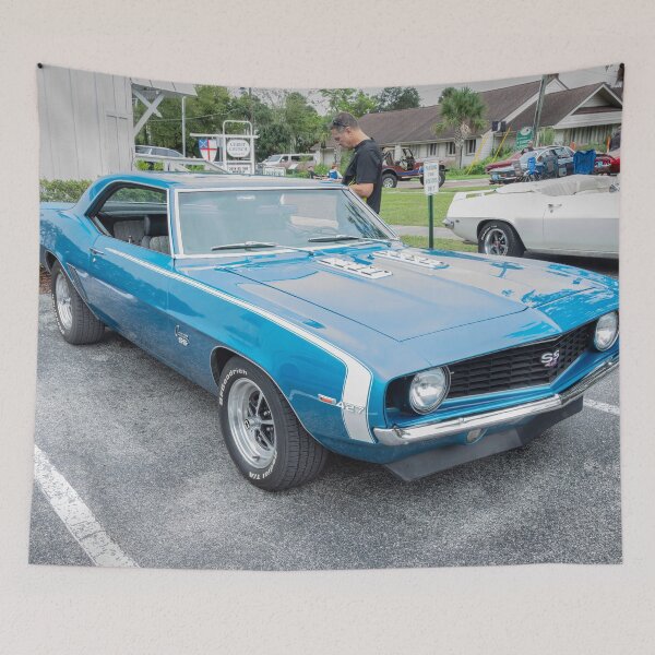 Item preview, 1969 Blue Camaro SS 427 X300 designed and sold by RichFrancoCars.