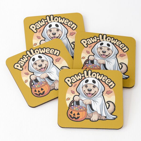 Item preview, Ghost Dog Cute Halloween  designed and sold by Inkspaced.