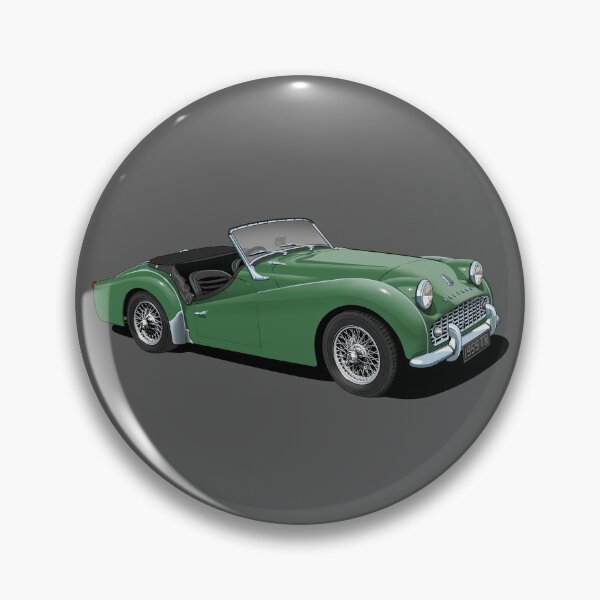 Item preview, Triumph TR3 in green designed and sold by candc-retro.