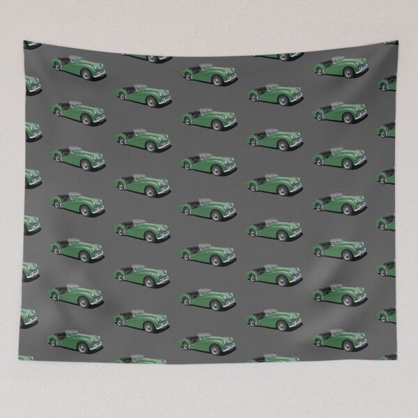 Item preview, Triumph TR3 in green designed and sold by candc-retro.
