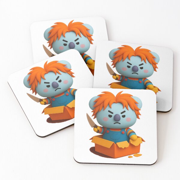 Item preview, BT21 Halloween Bts Koya — Cute BT21 Horror Parody Sticker designed and sold by Crazy-universe.