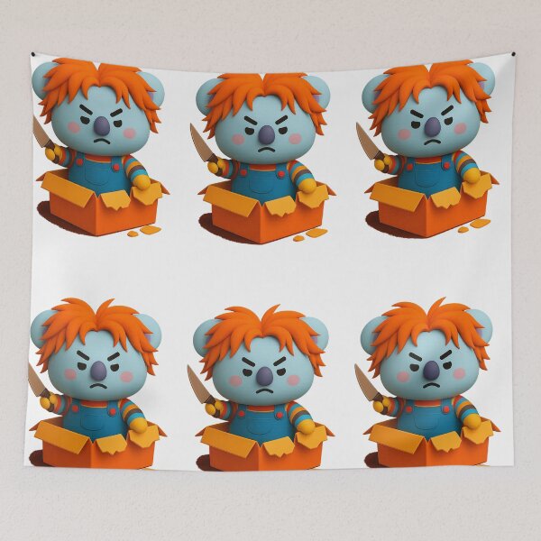 Item preview, BT21 Halloween Bts Koya — Cute BT21 Horror Parody Sticker designed and sold by Crazy-universe.