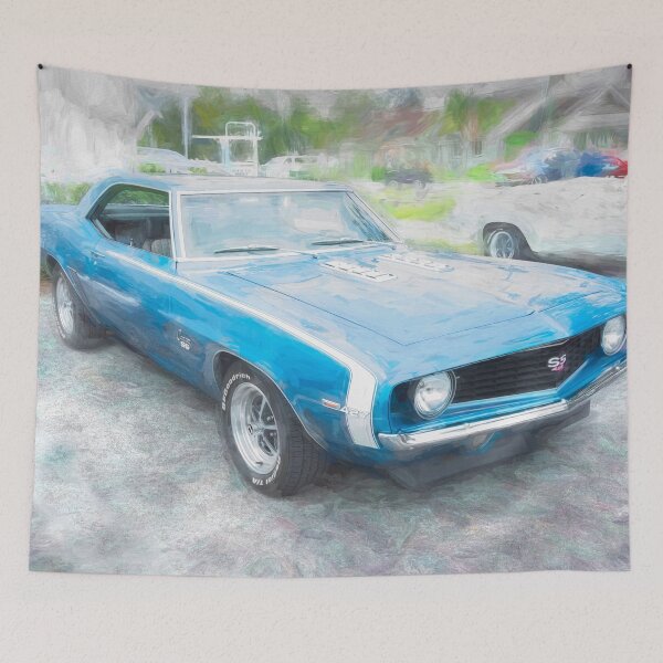 Item preview, 1969 Blue Camaro 427 X300 designed and sold by RichFrancoCars.