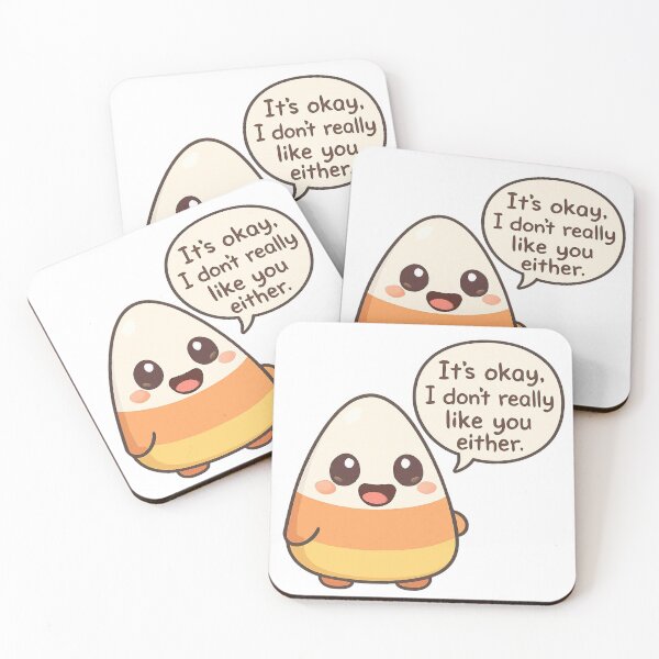 Item preview, Passive Aggressive Chibi Candy Corn designed and sold by unclestich.
