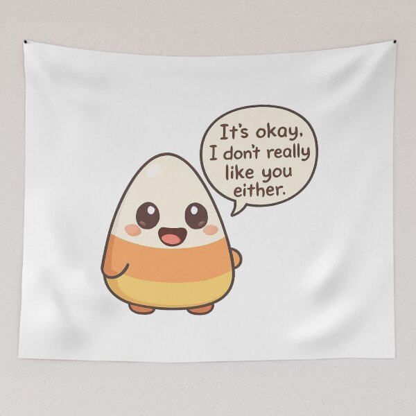 Item preview, Passive Aggressive Chibi Candy Corn designed and sold by unclestich.
